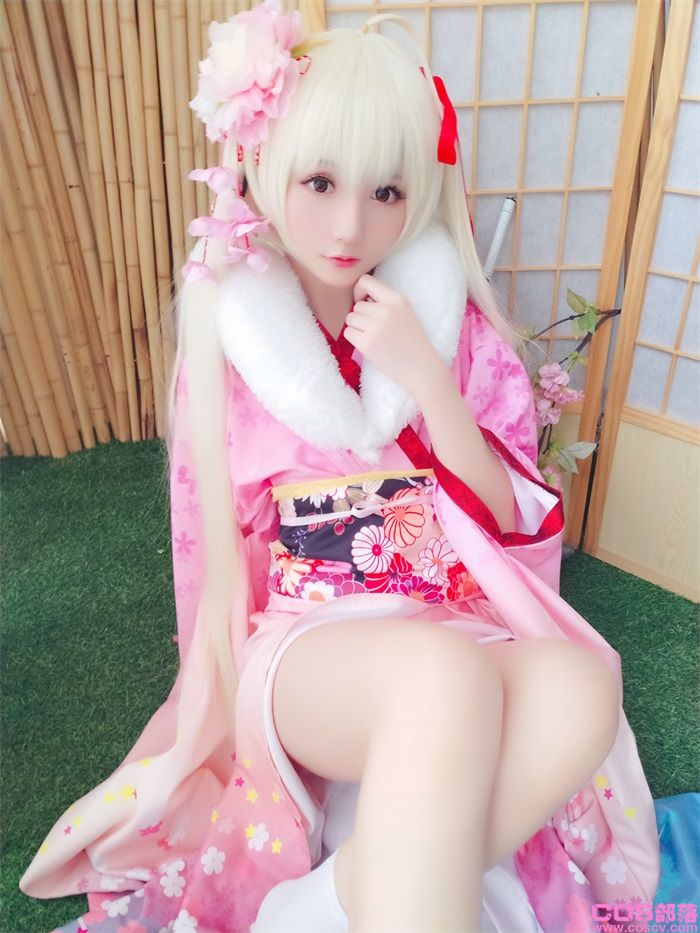 微博红人@星之迟迟 VOL.1 粉红泡泡包【56P/56.8MB】(图2)
