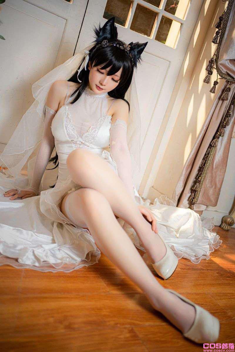 微博红人@星之迟迟 爱宕婚纱【25P/107MB】(图2)
