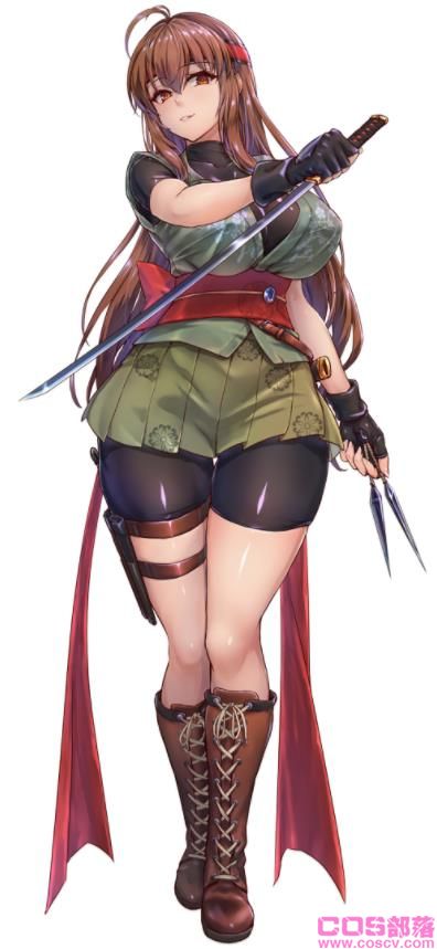 [Pixiv精选]健康的曲线美。黑色打底衫女子插画特辑(图5)