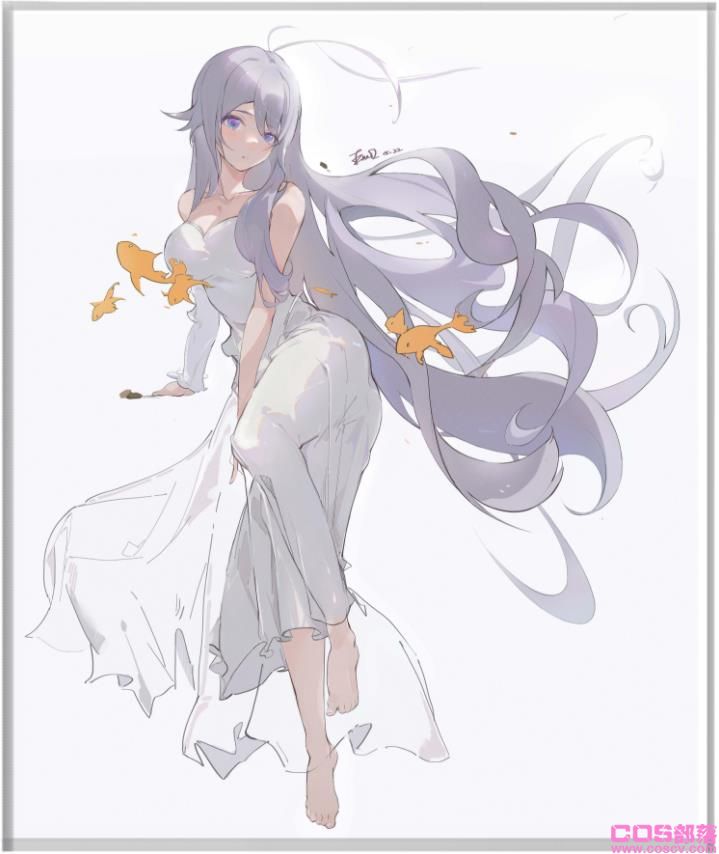 [Pixiv精选]诱人的丰腴。「魅惑的大腿」插画特辑(图5)