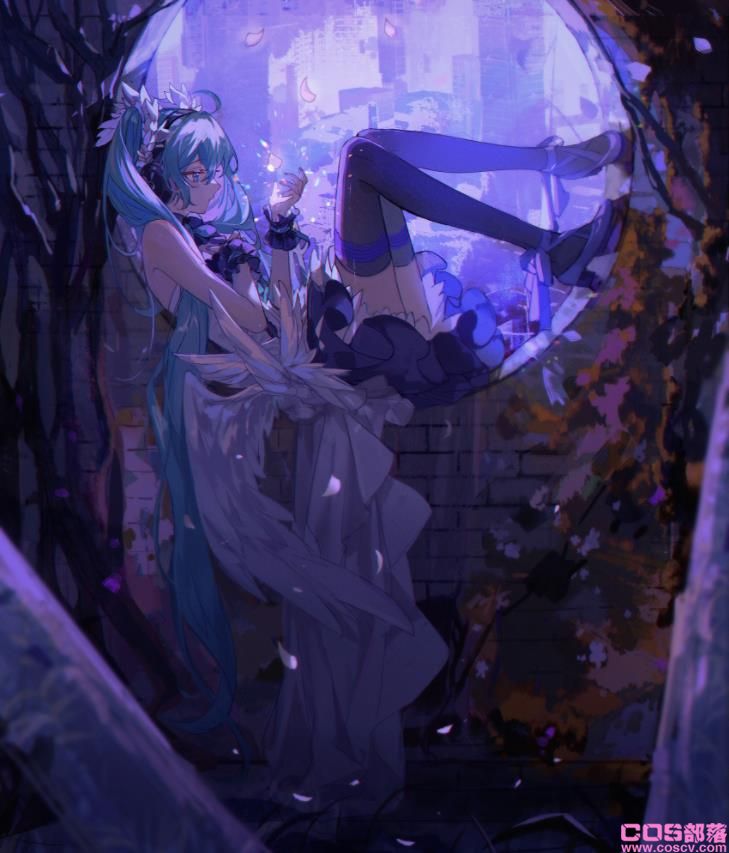 [Pixiv精选]诱人的丰腴。「魅惑的大腿」插画特辑(图2)