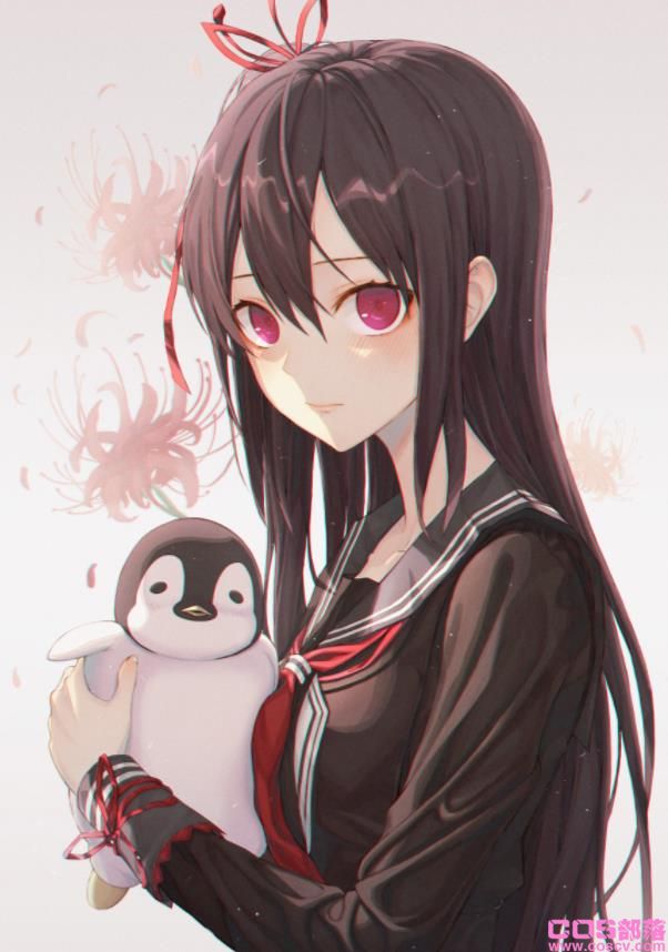 [Pixiv精选]将品味装点上身。黑色水手服插画特辑(图5)