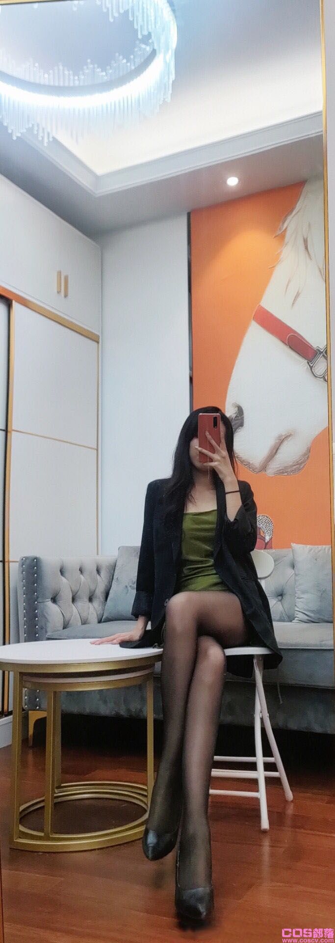 新款夏天女无袖紧身吊带连衣裙纯色收腰显瘦气质包臀裙(图3)