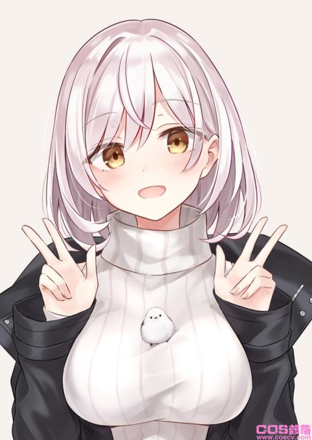 [Pixiv精选]可爱的弧度♡高领毛衣插画特辑(图1)