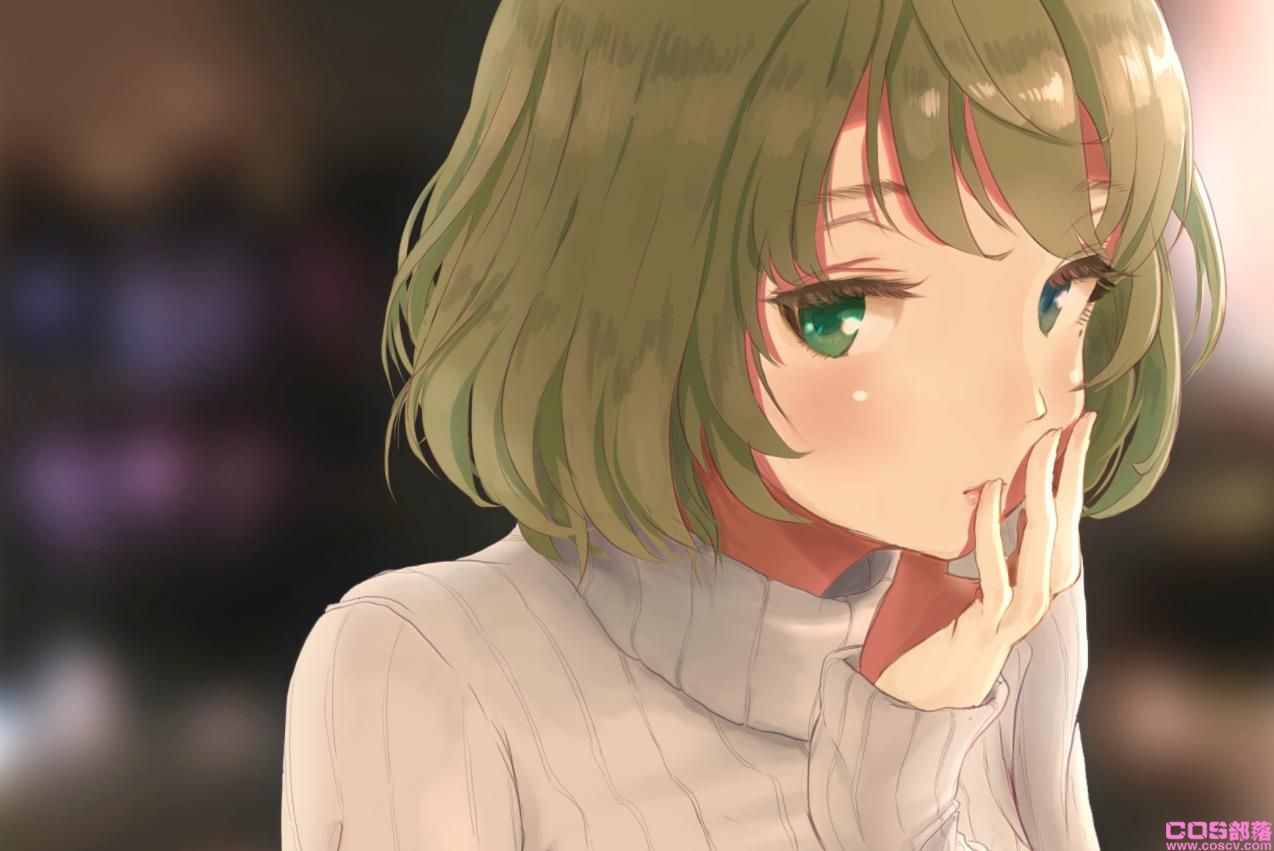 [Pixiv精选]可爱的弧度♡高领毛衣插画特辑(图9)