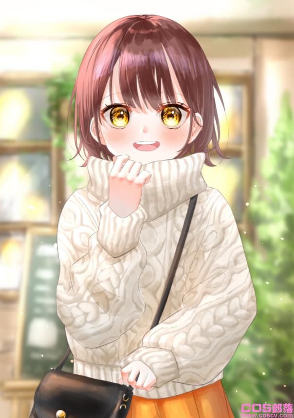 [Pixiv精选]可爱的弧度♡高领毛衣插画特辑(图3)
