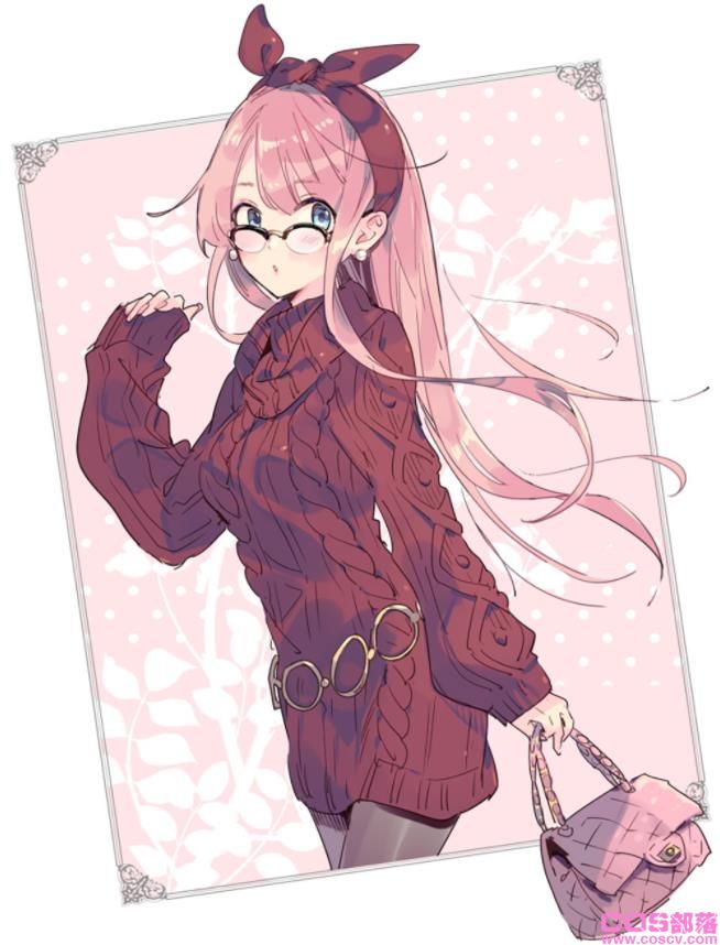[Pixiv精选]可爱的弧度♡高领毛衣插画特辑(图7)