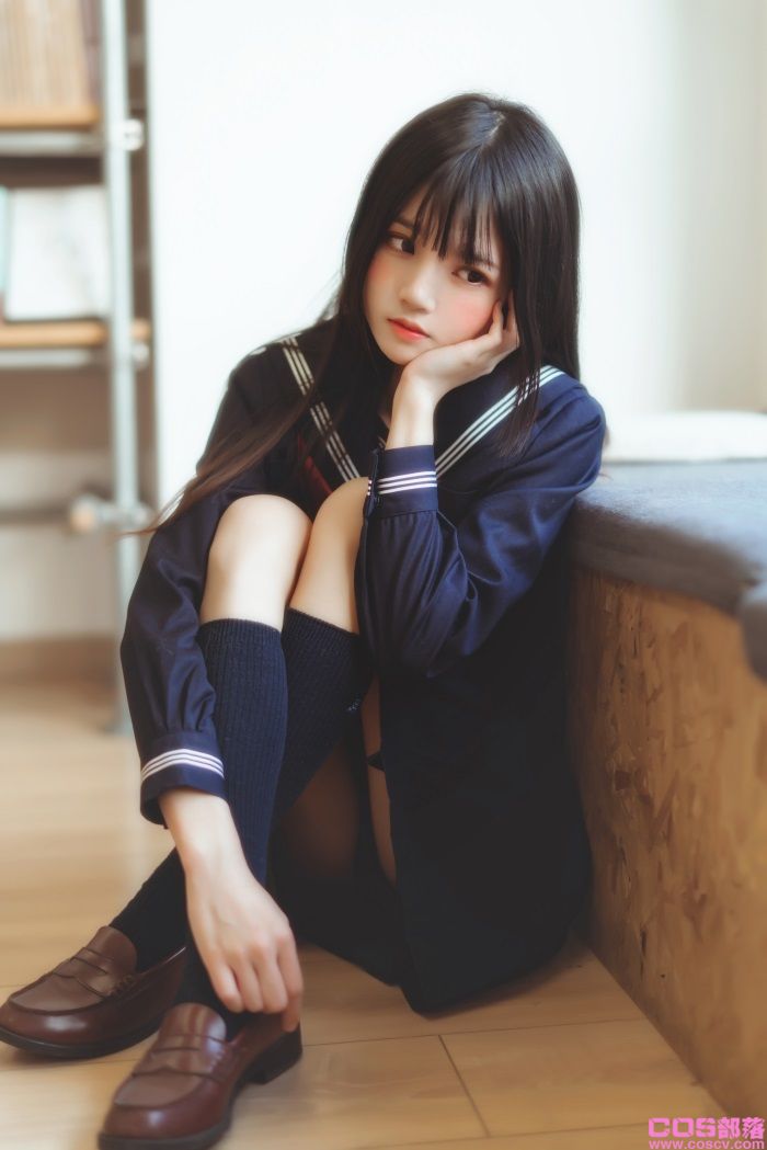 罗利风COS 桜桃喵 - 黑色水手服【50P/747MB】(图3)