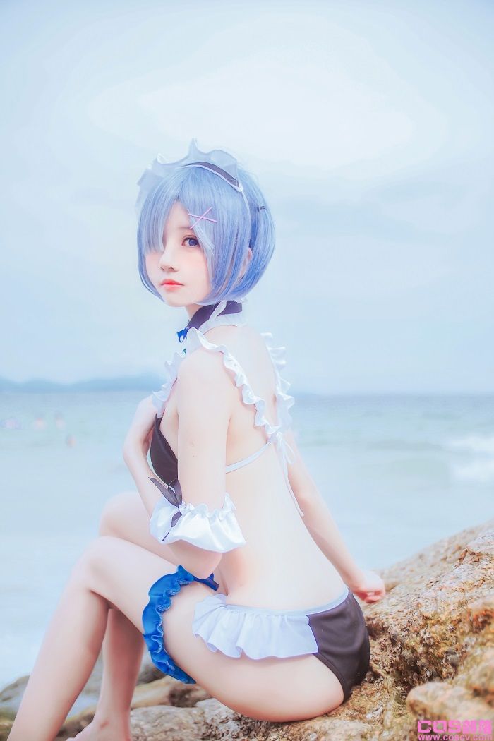 罗利风COS 桜桃喵 - 蕾姆【48P/444MB】(图2)