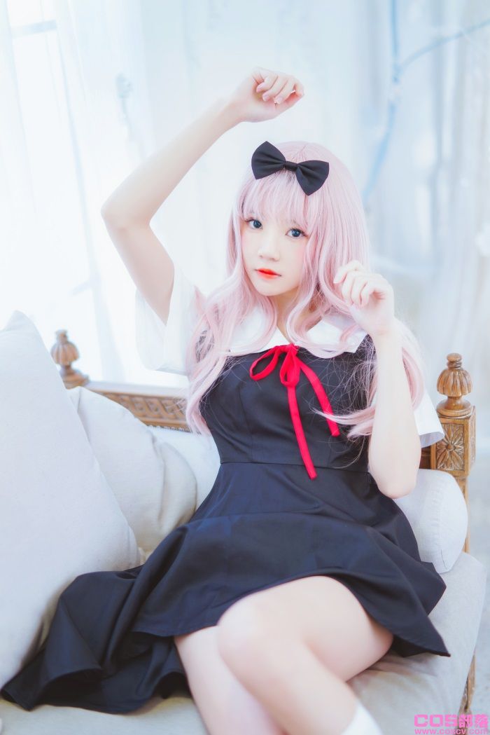 网紅Coser@桜桃喵 - 藤原千花【48P/731MB】(图2)