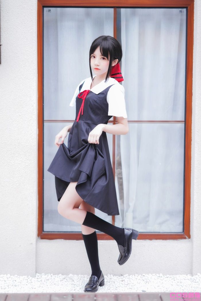 网紅Coser@桜桃喵 - 四宫辉夜【10P/135MB】(图2)