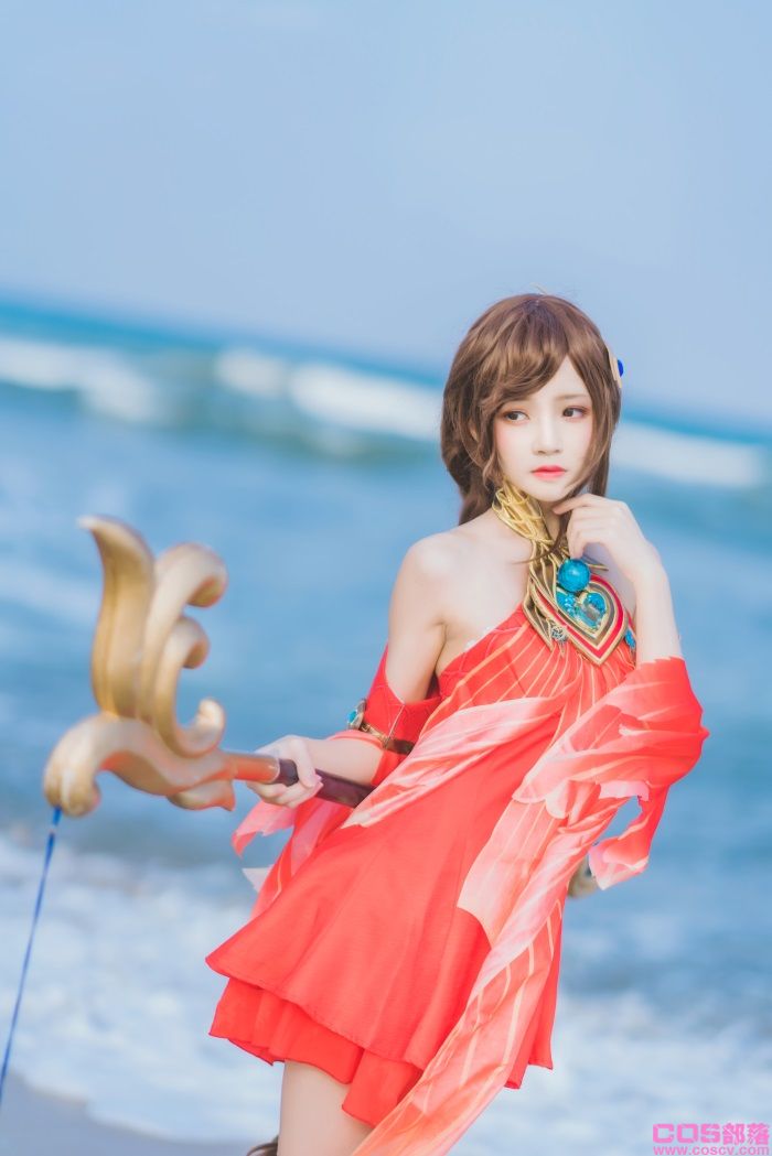 人气Coser@桜桃喵 – 王者荣耀沧海大乔【26P/367MB】(图3)
