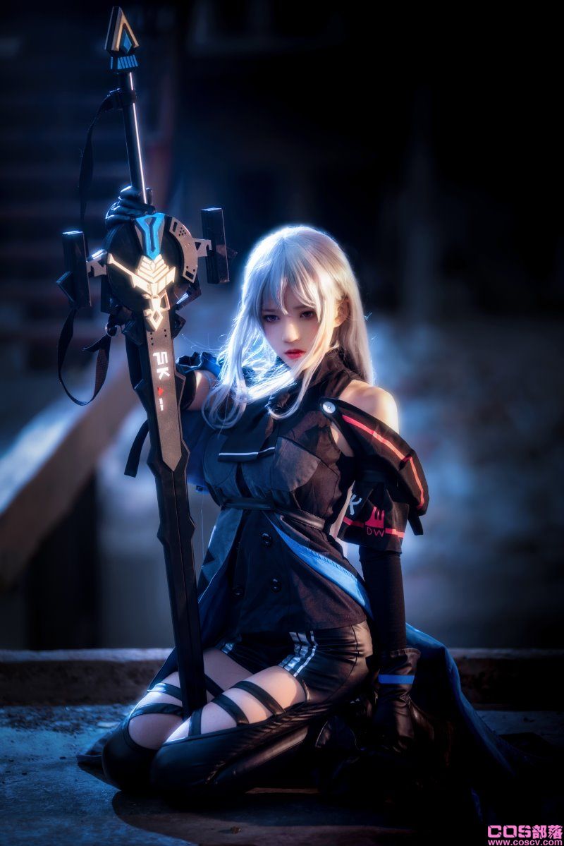 人气Coser@桜桃喵 斯卡蒂【16P/290MB】(图2)