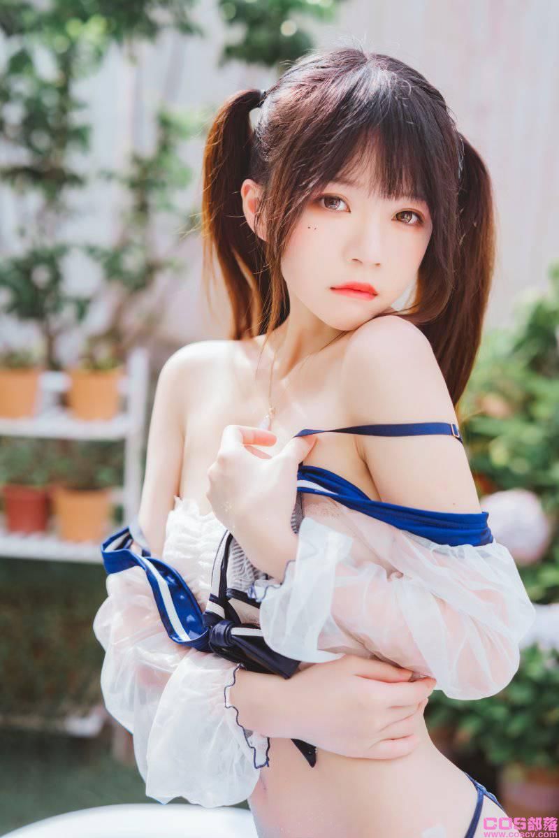 人气Coser@桜桃喵 无尽夏【58P/1.02G】(图3)