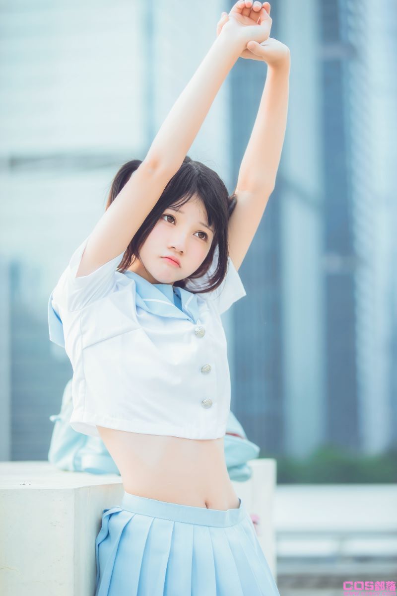 人气Coser@桜桃喵 - JK女子高中生【19P/163MB】(图3)
