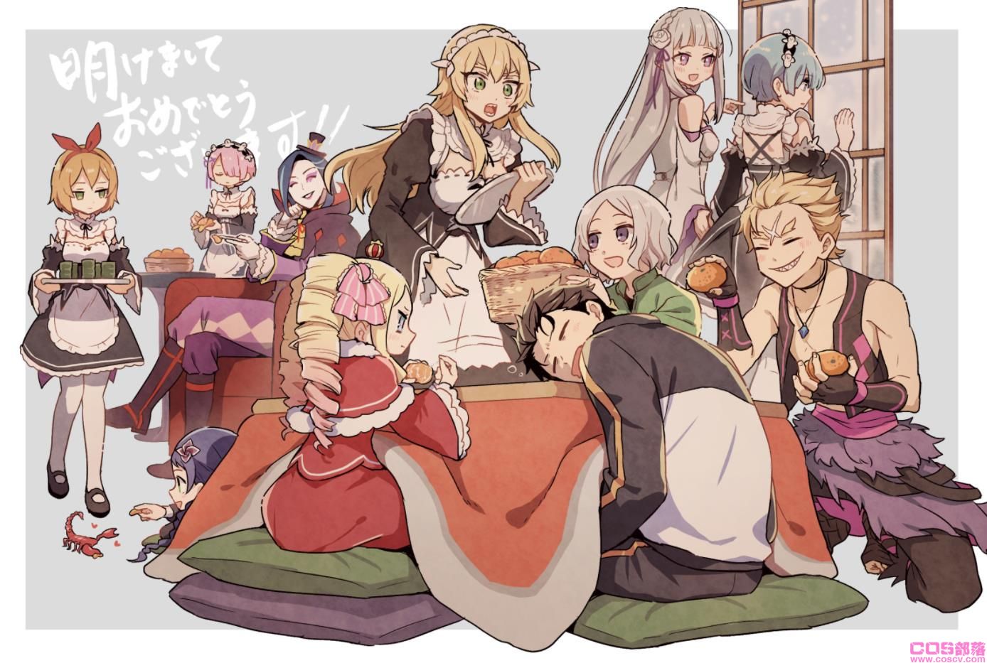 [Pixiv精选]把人变成废柴的温暖♡被炉插画特辑(图3)