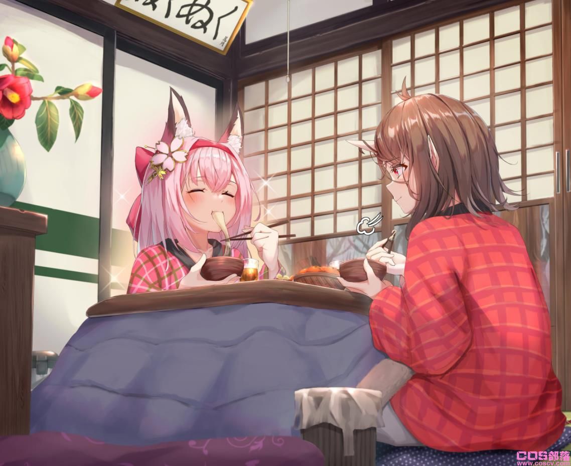[Pixiv精选]把人变成废柴的温暖♡被炉插画特辑(图7)