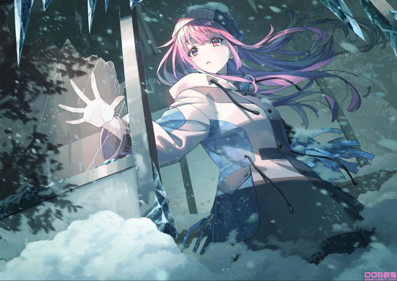 [Pixiv精选]冬日的好伙伴。针织帽插画特辑(图16)