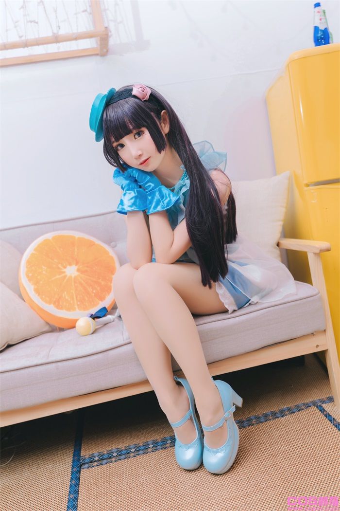 人气动漫Coser@面饼仙儿 打歌服黑猫【12P/128MB】(图2)