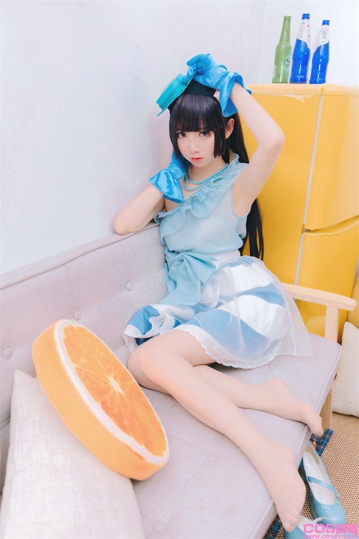 人气动漫Coser@面饼仙儿 打歌服黑猫【12P/128MB】(图3)