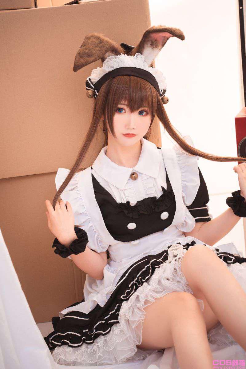 人气动漫Coser@面饼仙儿 阿米驴女仆【23P/209MB】(图3)