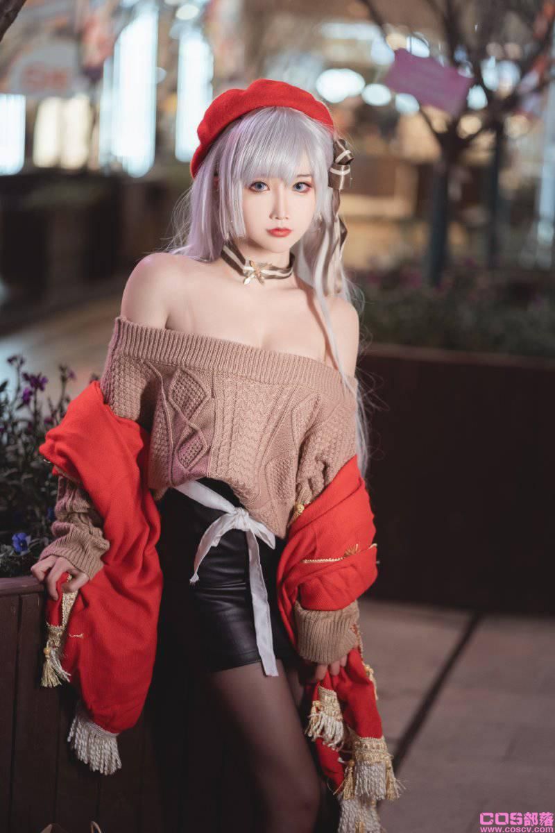 人气动漫Coser@面饼仙儿 圣诞贝法【17P/275MB】(图3)