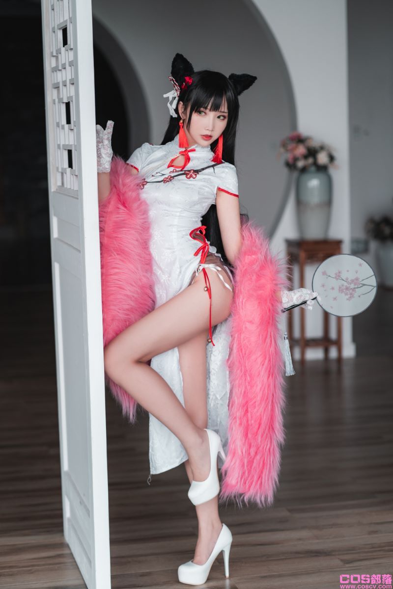 人气动漫Coser@面饼仙儿 旗袍爱宕【25P/285MB】(图2)