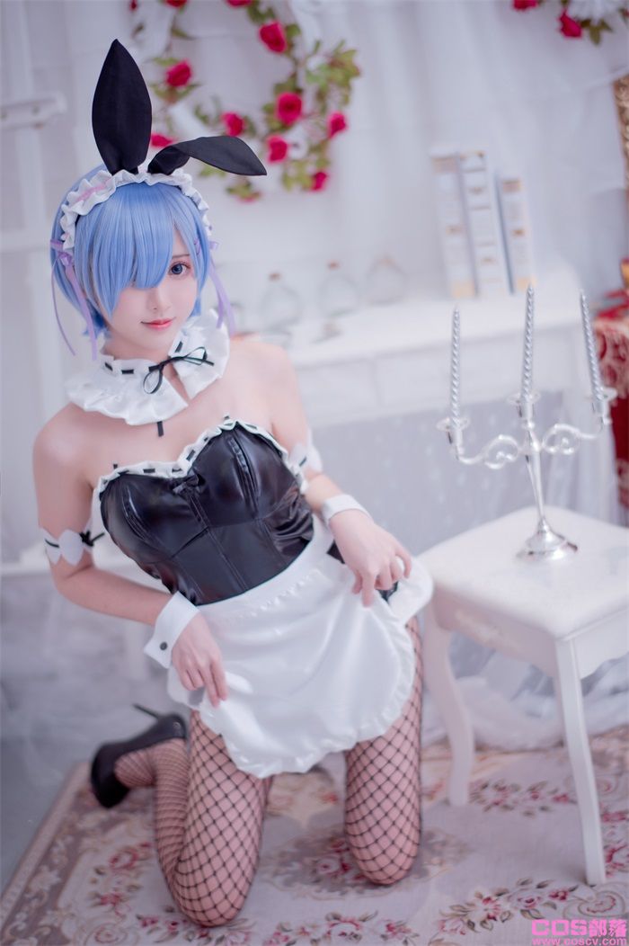 人气动漫Coser@鳗鱼霏儿 - 蕾姆【14P/165MB】(图3)