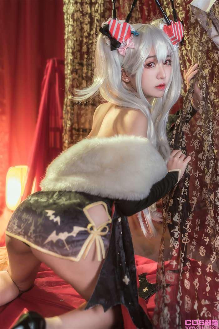 人气动漫Coser@鳗鱼霏儿 - 碧蓝华裳 吸血鬼【12P/175MB】(图3)