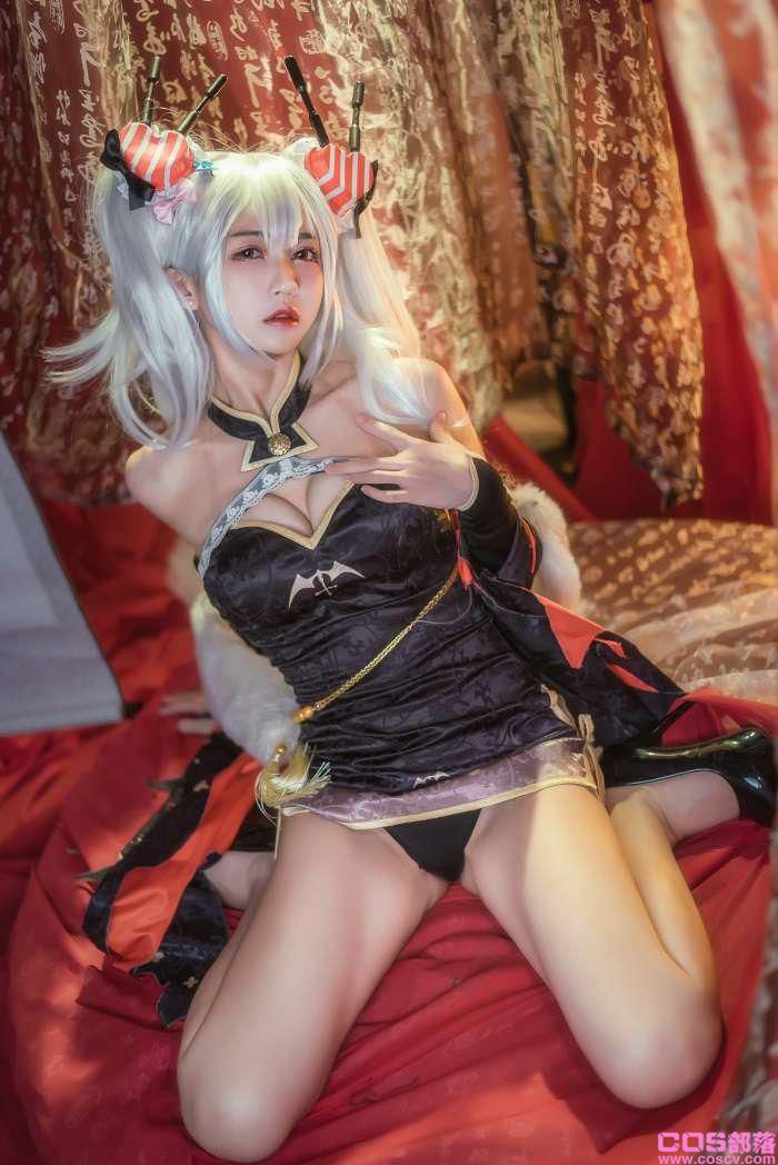 人气动漫Coser@鳗鱼霏儿 - 碧蓝华裳 吸血鬼【12P/175MB】(图1)