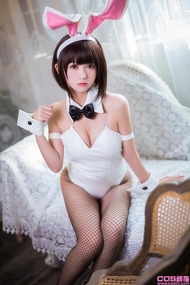 人气动漫Coser@鳗鱼霏儿 圣人惠之兔女郎【10P/119MB】(图3)