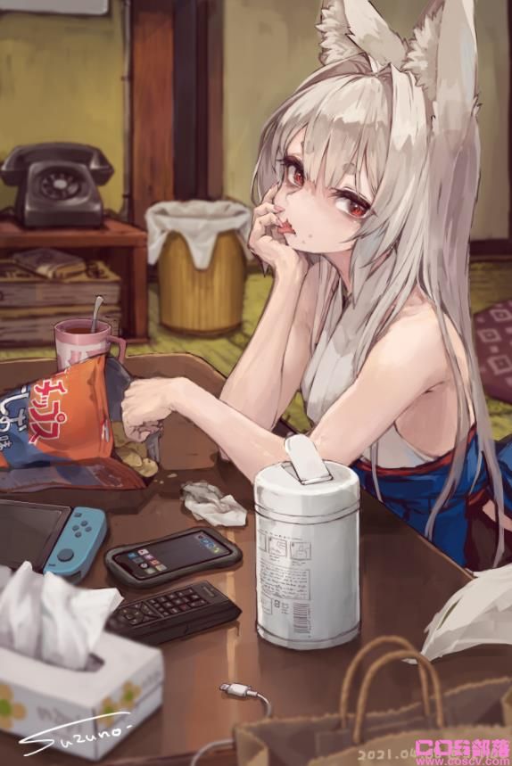 [Pixiv精选]淘气的蓬松♡ 狐狸耳朵插画特辑(图4)