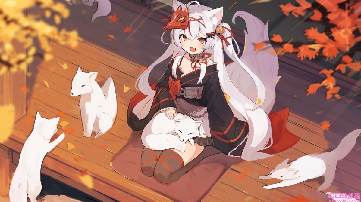 [Pixiv精选]淘气的蓬松♡ 狐狸耳朵插画特辑(图10)