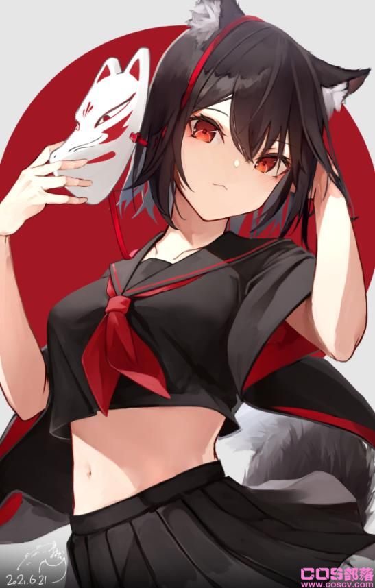 [Pixiv精选]淘气的蓬松♡ 狐狸耳朵插画特辑(图8)
