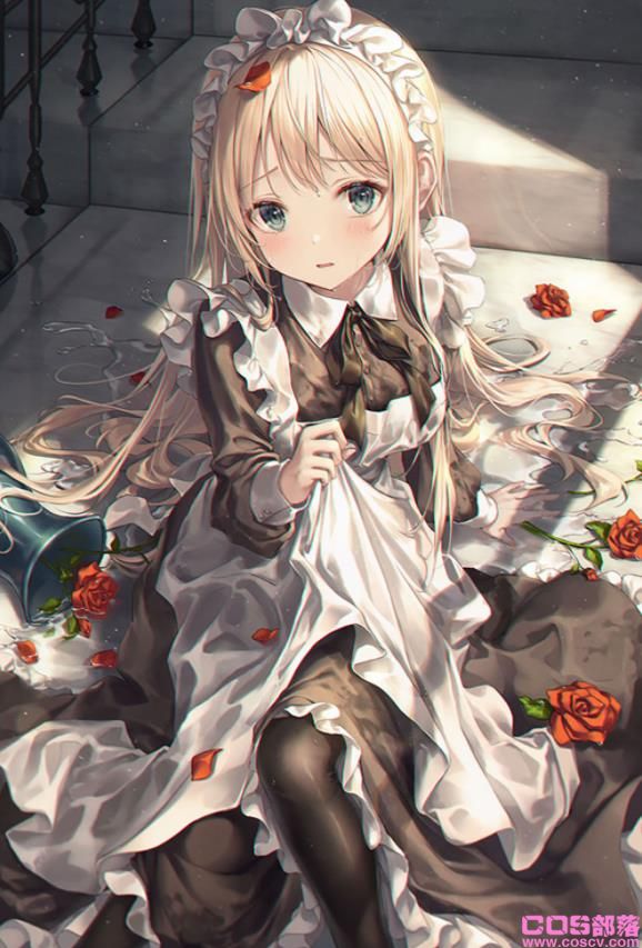 [Pixiv精选]游走于清纯及性感之间。黑裤袜插画特辑(图6)