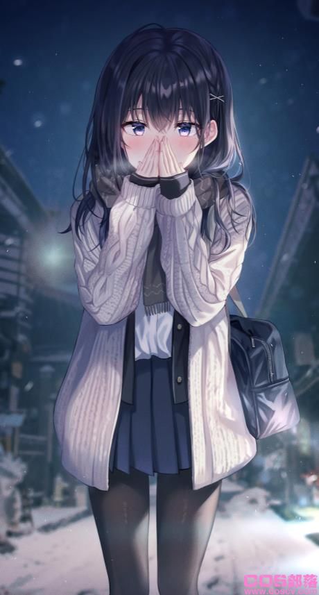 [Pixiv精选]游走于清纯及性感之间。黑裤袜插画特辑(图10)
