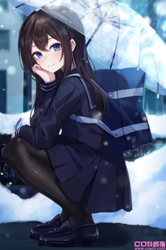 [Pixiv精选]悄然无声的纯白世界。雪景插画特辑(图2)