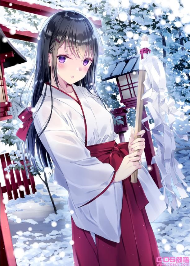 [Pixiv精选]悄然无声的纯白世界。雪景插画特辑(图3)
