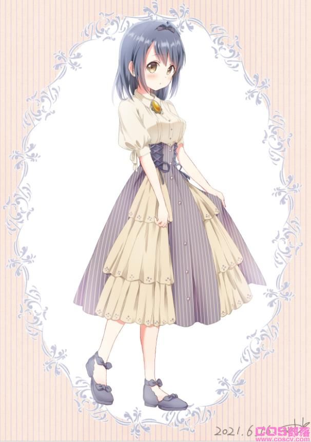 [Pixiv精选]淑女氛围♡高腰裙插画特辑(图9)