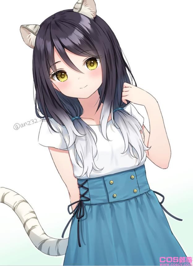 [Pixiv精选]淑女氛围♡高腰裙插画特辑(图13)