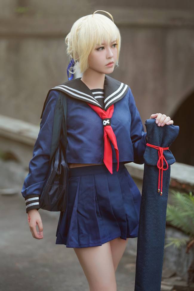 Saber JK制服 水手服 Cn半半子(图2)
