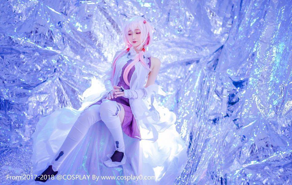 罪恶王冠楪祈Cosplay粉嫩萌妹子二次元美女图片(图5)