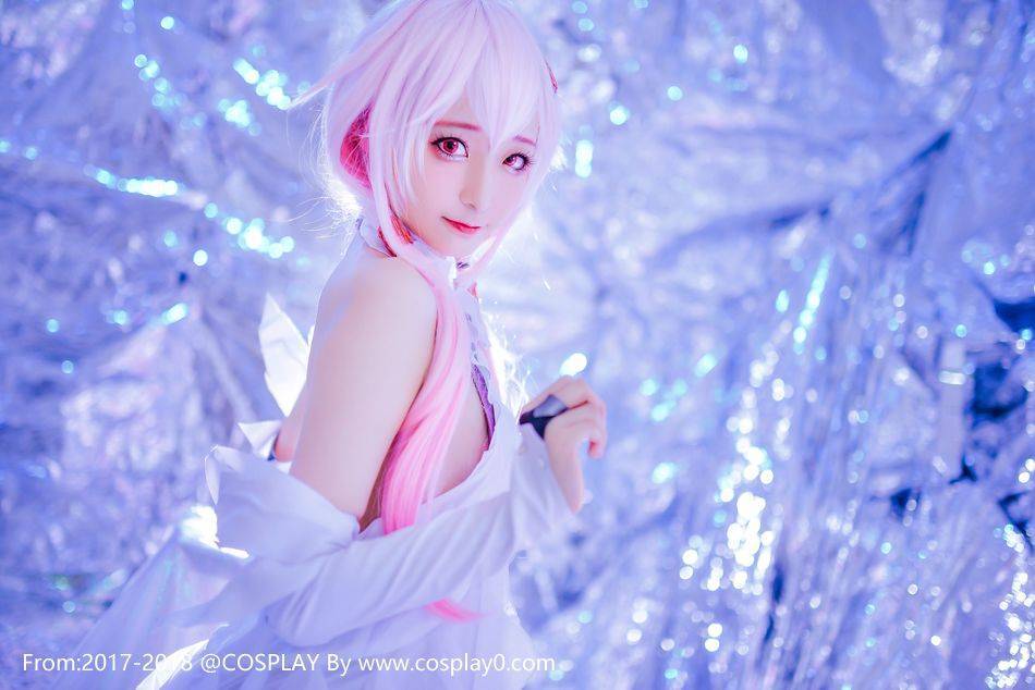 罪恶王冠楪祈Cosplay粉嫩萌妹子二次元美女图片(图7)