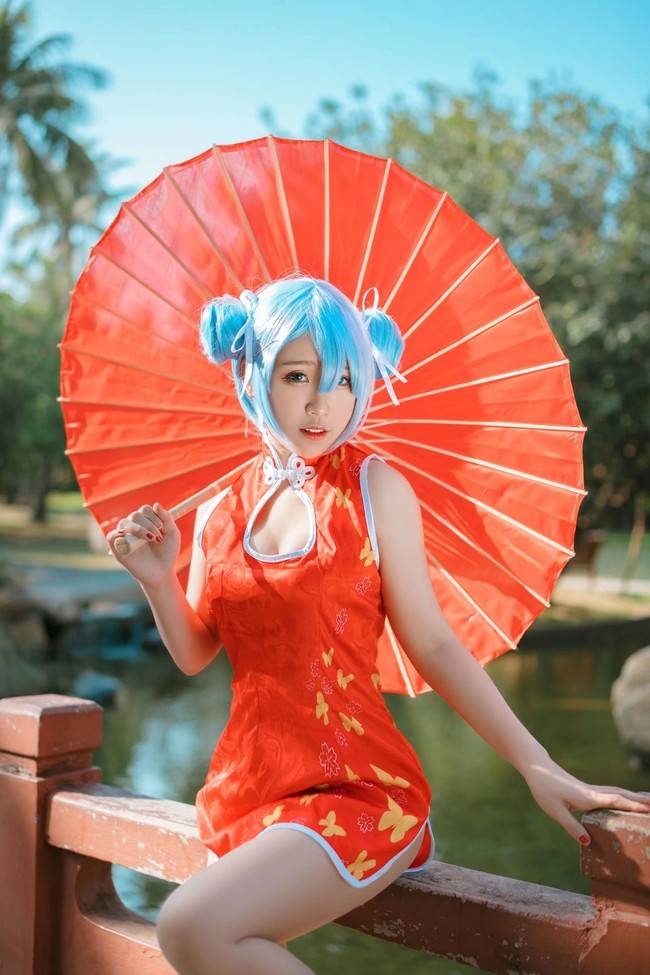 蕾姆红色旗袍 Cn小闻筒子(图4)