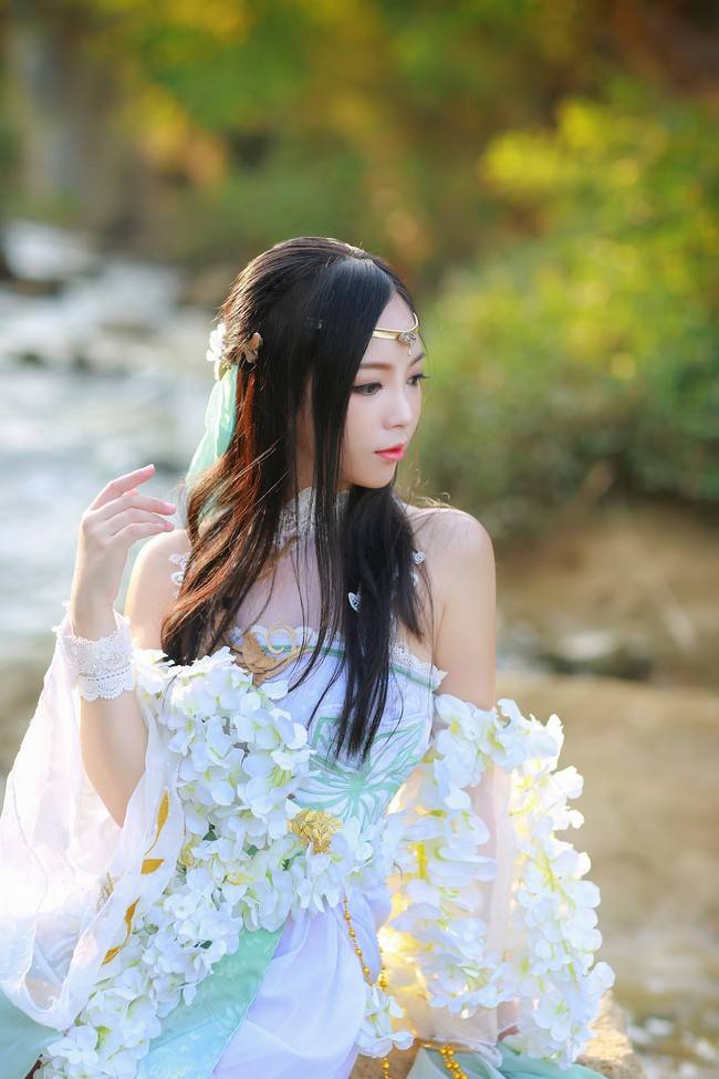 天涯明月刀ol 心王陌上花cosplay n:鹿爷A-Li(图4)