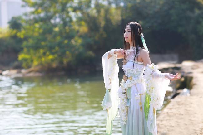 天涯明月刀ol 心王陌上花cosplay n:鹿爷A-Li(图7)