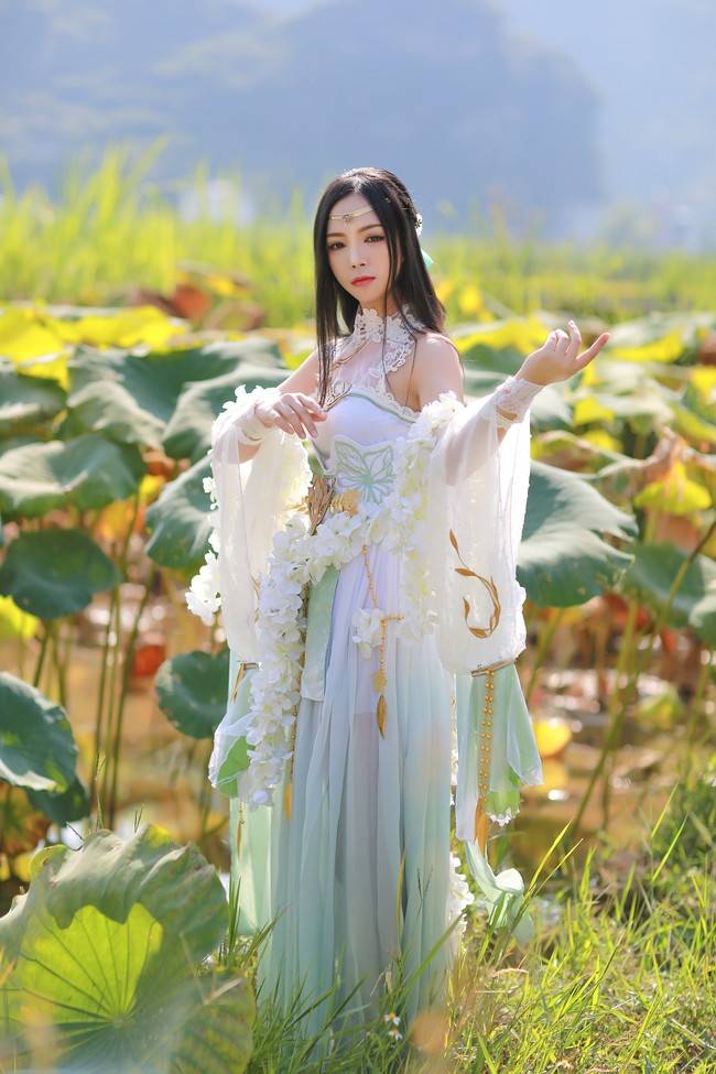 天涯明月刀ol 心王陌上花cosplay n:鹿爷A-Li(图12)