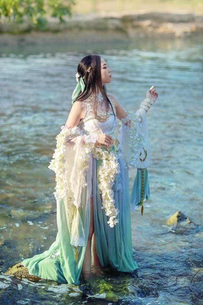 天涯明月刀ol 心王陌上花cosplay n:鹿爷A-Li(图5)