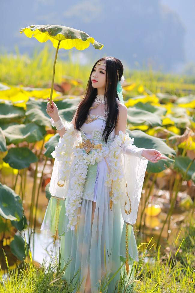 天涯明月刀ol 心王陌上花cosplay n:鹿爷A-Li(图13)