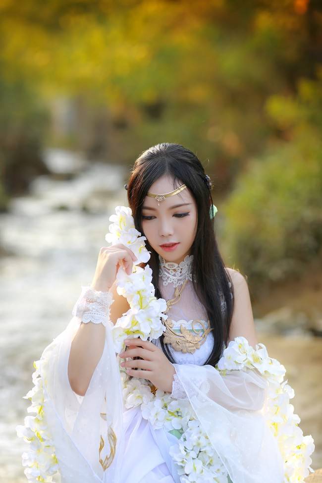 天涯明月刀ol 心王陌上花cosplay n:鹿爷A-Li(图6)